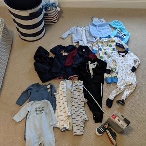 Baby clothes from 12-24month and new shoes